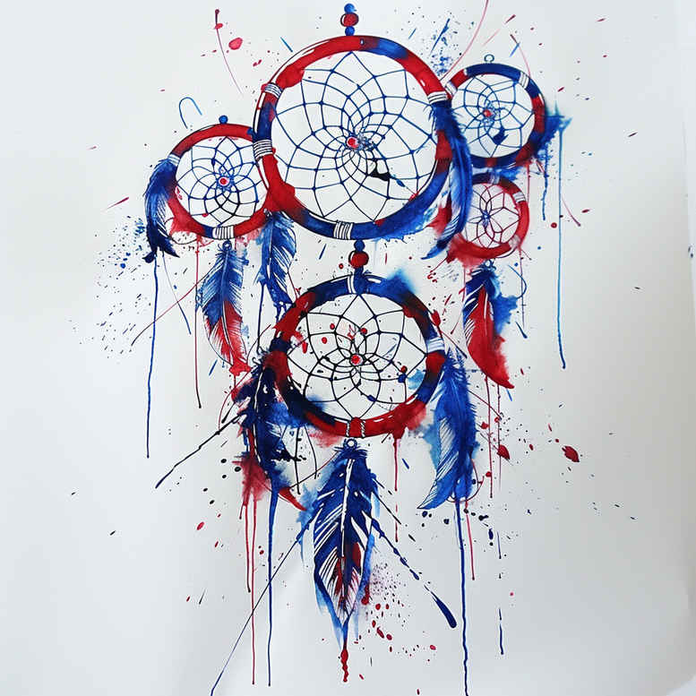 dreamcatchers tattoo design ideas soft touch intricate weaving embodying endurance