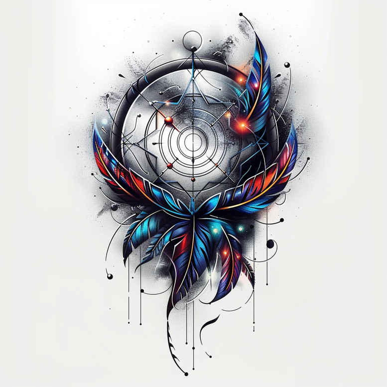 dreamcatchers tattoo design ideas basic light shading embodying perseverance