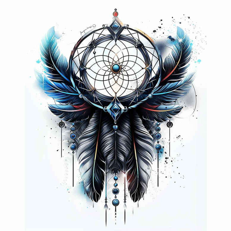 dreamcatchers tattoo design ideas mini ink soft lines for shoulder blade