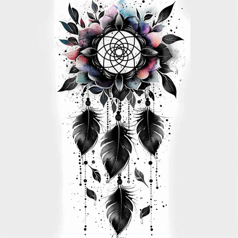 dreamcatchers tattoo design ideas symbol mark symbolic for behind ear