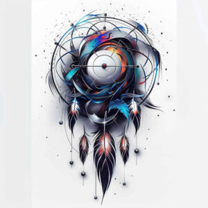 dreamcatchers tattoo design ideas refined symbolic protection embodying determination