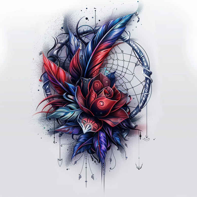 dreamcatchers tattoo design ideas petite symbolic protection stands for courage