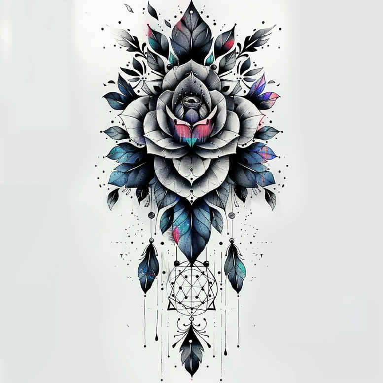 dreamcatchers tattoo design ideas precise symbolic protection symbol of determination