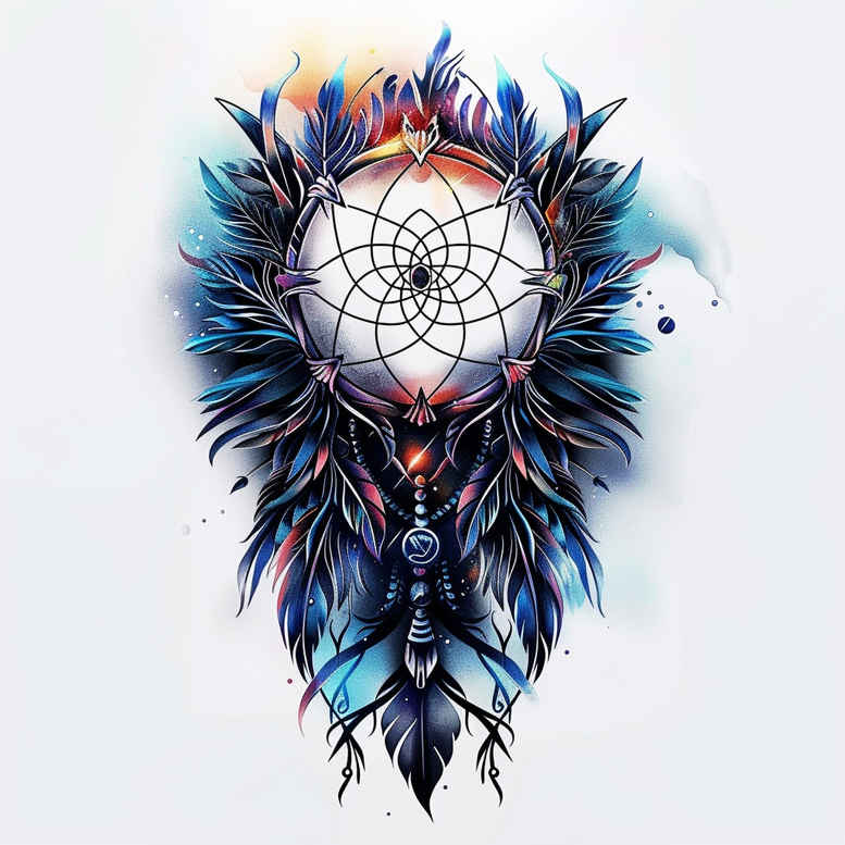 dreamcatchers tattoo design ideas no background traditional symbol of courage