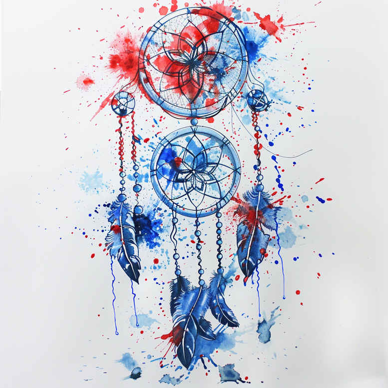 dreamcatchers tattoo design ideas crisp outline web for thigh