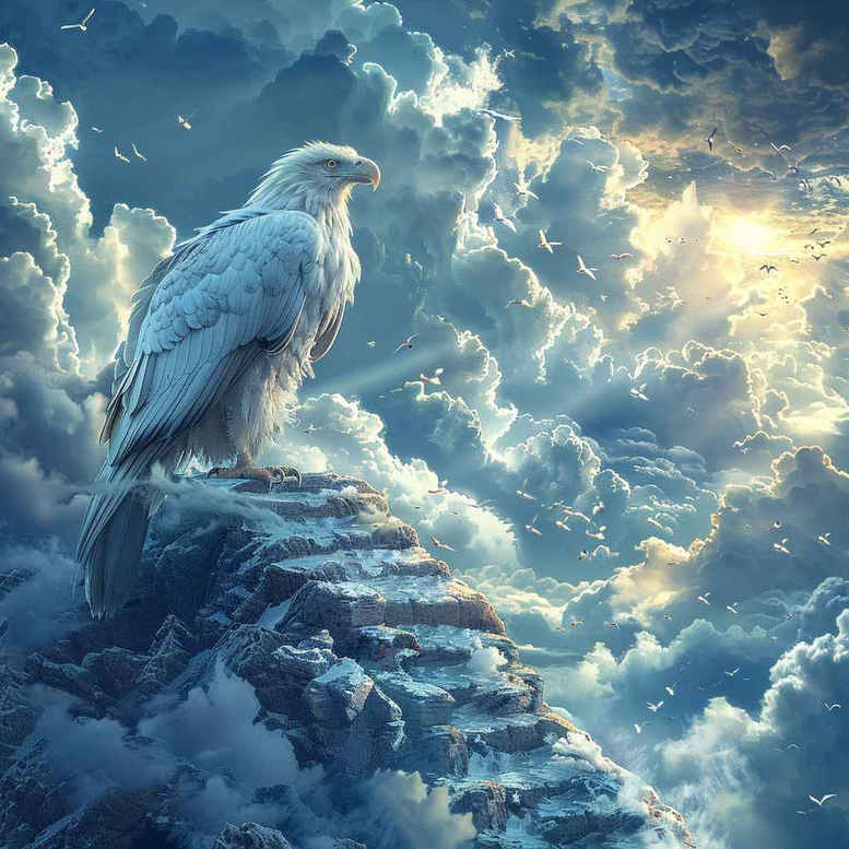 eagle-with-detail – tattoo design ideas free ai generated – realism-photographic-quality – for-behind-ear – Gallery: eagles-inkby-ai