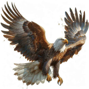 eagle-with-lines – tattoo design ideas free ai generated – surrealism-fantasy-inspired – for-ankle – Gallery: eagles-inkby-ai