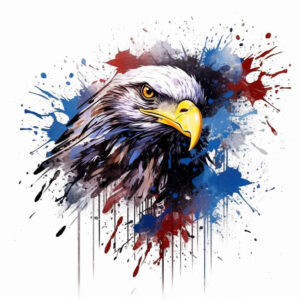 eagle-with-tail – tattoo design ideas free ai generated – neotraditional-dynamic-color – for-foot – Gallery: eagles-inkby-ai