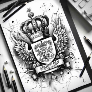 for-women – tattoo design ideas free ai generated – realism-tattoo-reflection – for-lower-chest – Gallery: eagles-inkby-ai