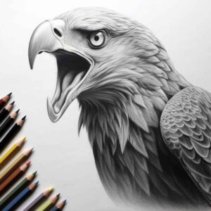 heraldic-eagle – tattoo design ideas free ai generated – surrealism-imaginative – for-back – Gallery: eagles-inkby-ai