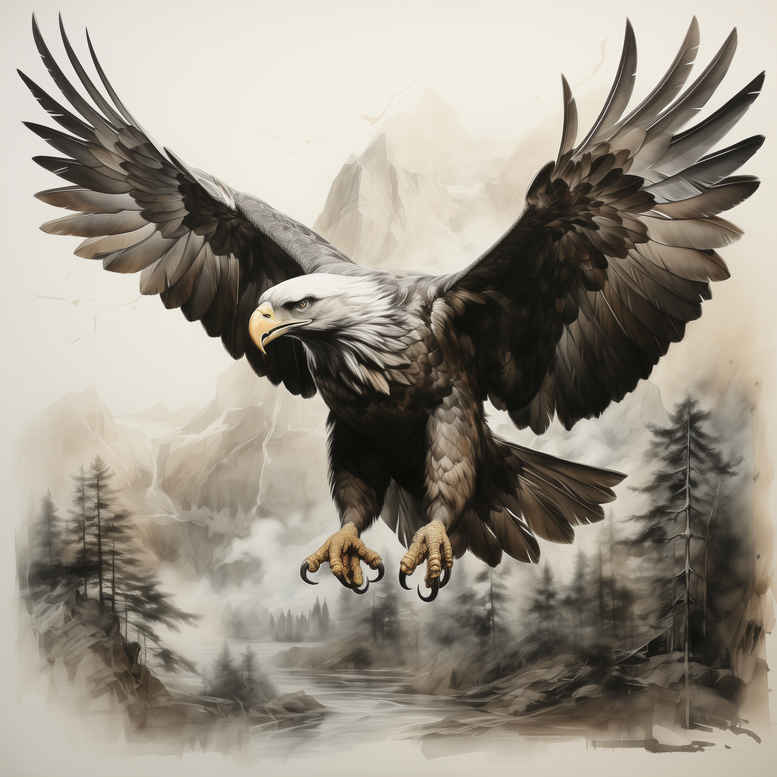 eagles tattoo design ideas realistic texture bold outlines represents courage