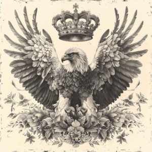 eagles tattoo design ideas Realism textured skin detailed anatomy resilience and power