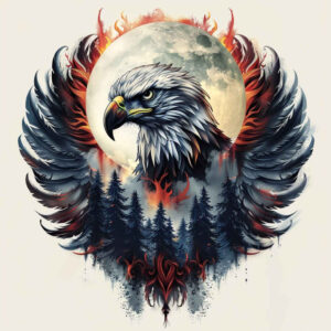 eagles tattoo design ideas bold outline detailed feathers for arm