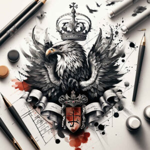 eagles tattoo design ideas strong outlines detailed wings for biceps