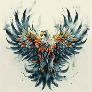 eagles tattoo design ideas Realism dynamic shadows fierce expression shows endurance