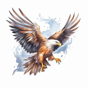 eagles tattoo design ideas Realism subtle gradients natural colors represents courage