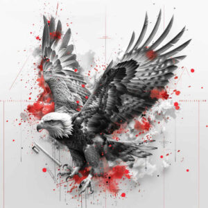 eagles tattoo design ideas Realism natural contrast noble for wrist