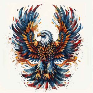 eagles tattoo design ideas Surrealism morphic soaring represents determination