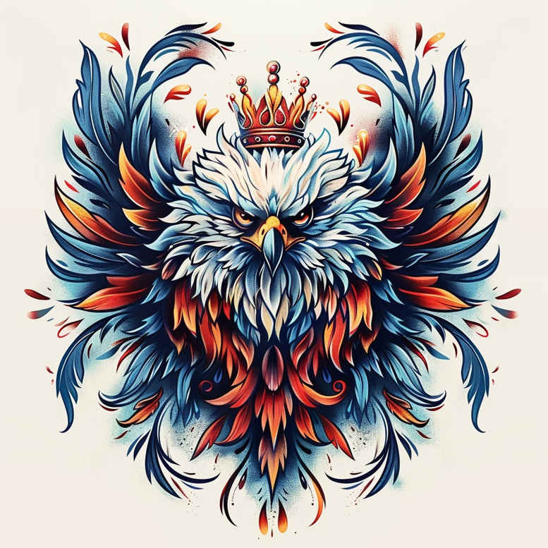 eagles tattoo design ideas high-key soaring silhouette symbol of courage