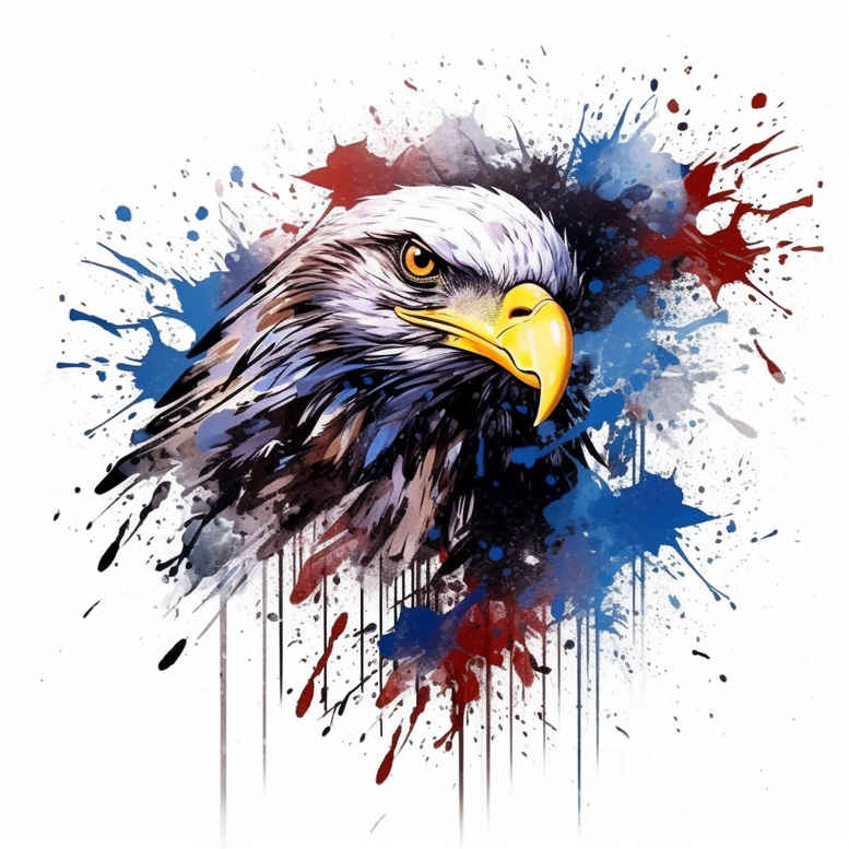 eagles tattoo design ideas Surrealism morphic transformation strength shows strength