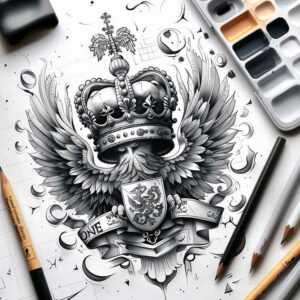 eagles tattoo design ideas Realism photo-like tattoo strength strength and power