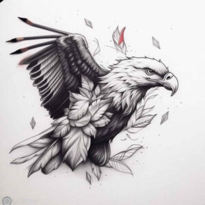 eagles tattoo design ideas Realism anatomical accuracy symbolic strength and power