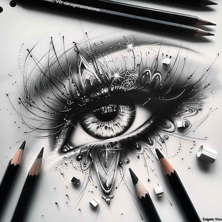 angel-eye – tattoo design ideas free ai generated – neotraditional-intricate-shading – for-neck – Gallery: eyes-inkby-ai