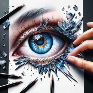 angel-eye – tattoo design ideas free ai generated – realism-light-reflections – for-back-shoulder – Gallery: eyes-inkby-ai