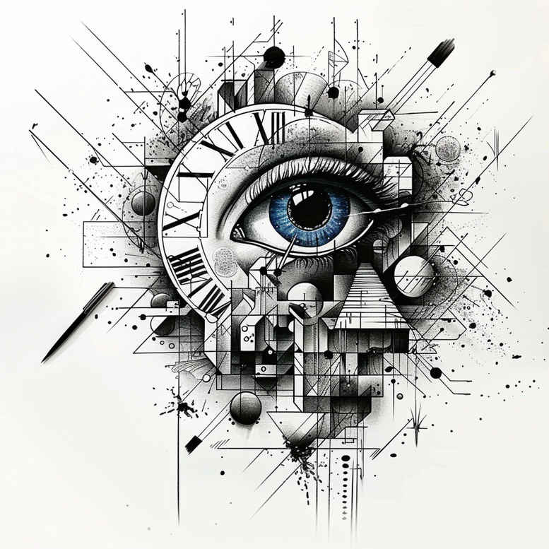 artistic-eye – tattoo design ideas free ai generated – realism-photographic-quality – for-toe – Gallery: eyes-inkby-ai