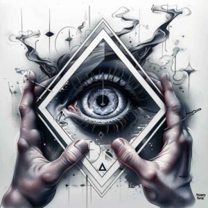 emotional-eye – tattoo design ideas free ai generated – realism-organic-structure – for-scapula – Gallery: eyes-inkby-ai