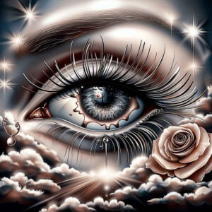 emotional-eye – tattoo design ideas free ai generated – realism-true-skin – for-upper-arm – Gallery: eyes-inkby-ai