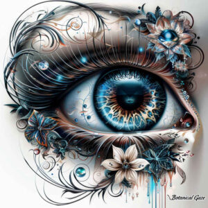 expressive-eye – tattoo design ideas free ai generated – neotraditional-detailed-textures – for-lower-thigh – Gallery: eyes-inkby-ai