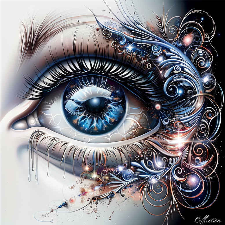expressive-eye – tattoo design ideas free ai generated – neotraditional-refined-lines – for-lower-thigh – Gallery: eyes-inkby-ai