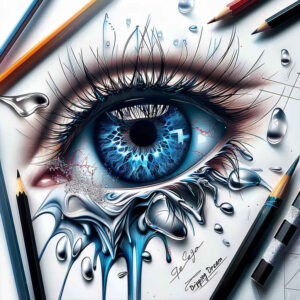 expressive-eye – tattoo design ideas free ai generated – realism-realistic-dimension – for-wrist – Gallery: eyes-inkby-ai