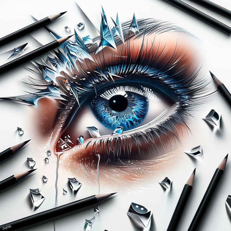 eye-and-nature – tattoo design ideas free ai generated – realism-natural-tones – for-palm – Gallery: eyes-inkby-ai