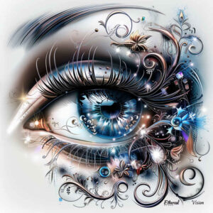 eye-and-space – tattoo design ideas free ai generated – neotraditional-refined-detail – for-knee – Gallery: eyes-inkby-ai