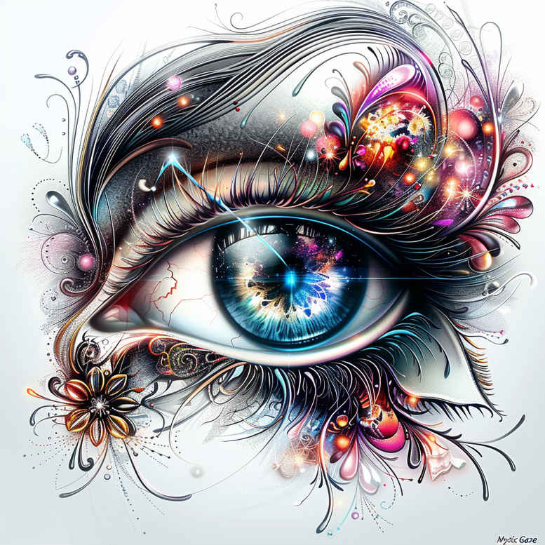 eye-and-space – tattoo design ideas free ai generated – surrealism-imaginative – for-heel – Gallery: eyes-inkby-ai