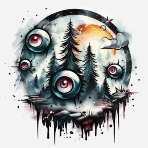eye-in-darkness – tattoo design ideas free ai generated – realism-micro-detail – for-temple – Gallery: eyes-inkby-ai
