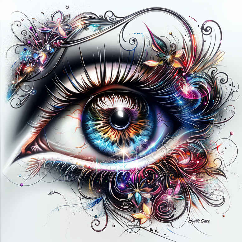 eye-of-god – tattoo design ideas free ai generated – realism-soft-focus – for-upper-chest – Gallery: eyes-inkby-ai
