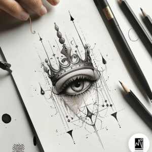 eye-of-soul – tattoo design ideas free ai generated – surrealism-whimsical – for-hand – Gallery: eyes-inkby-ai