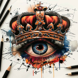 eye-tattoo – tattoo design ideas free ai generated – realism-precise-anatomy – for-biceps – Gallery: eyes-inkby-ai