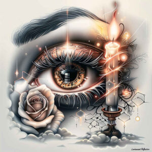 eye-with-eyelashes – tattoo design ideas free ai generated – neotraditional-layered-fill – for-calf – Gallery: eyes-inkby-ai