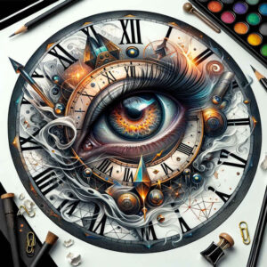 eye-with-feathers – tattoo design ideas free ai generated – realism-illustrative-style – for-hip – Gallery: eyes-inkby-ai