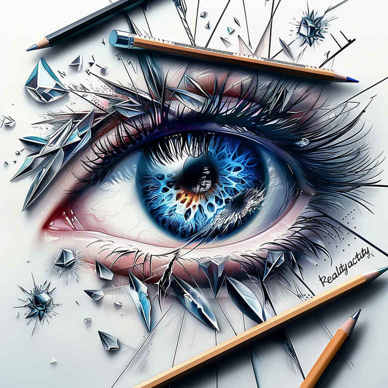 eye-with-leaves – tattoo design ideas free ai generated – neotraditional-bold-texture – for-back-shoulder – Gallery: eyes-inkby-ai
