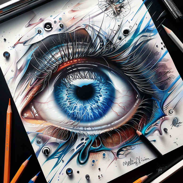 eye-with-shadow – tattoo design ideas free ai generated – neotraditional-expressive-color – for-upper-thigh – Gallery: eyes-inkby-ai