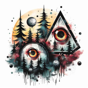 eye-with-shadow – tattoo design ideas free ai generated – realism-depth-realism – for-lower-arm – Gallery: eyes-inkby-ai