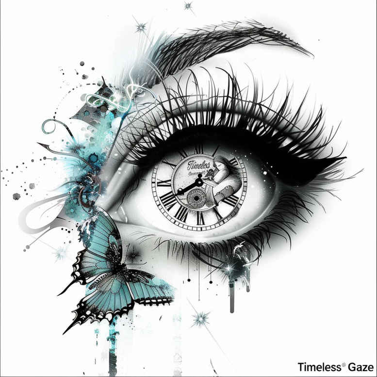 eye-with-sparkle – tattoo design ideas free ai generated – realism-inner-glow – for-knee – Gallery: eyes-inkby-ai