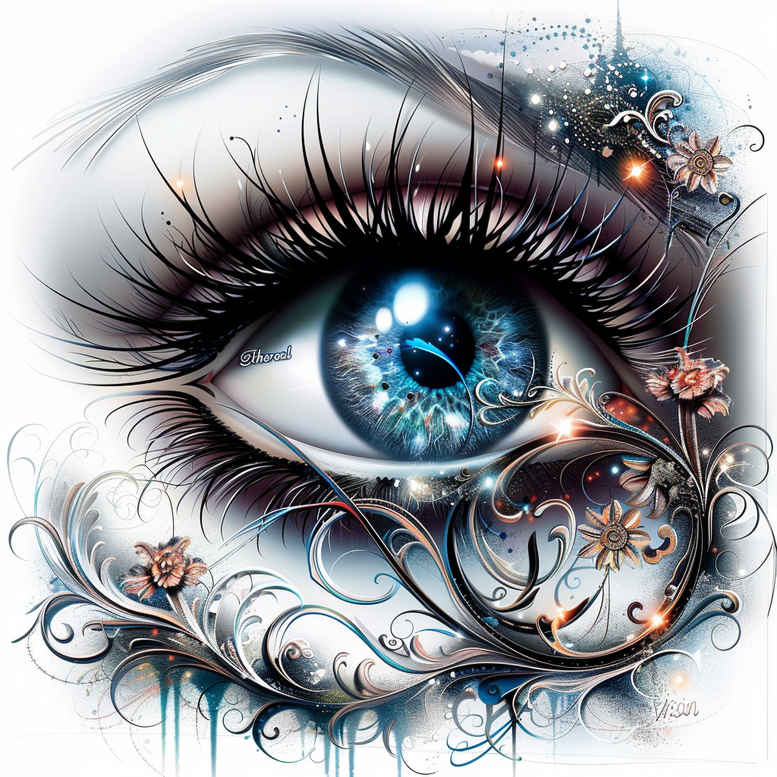 eye-with-stars – tattoo design ideas free ai generated – neotraditional-vivid-detail – for-temple – Gallery: eyes-inkby-ai