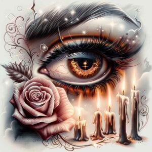eyes – tattoo design ideas free ai generated – surrealism-floating-elements – for-collarbone – Gallery: eyes-inkby-ai