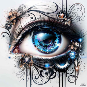 geometric-eye – tattoo design ideas free ai generated – neotraditional-modern-classic – for-ribs – Gallery: eyes-inkby-ai